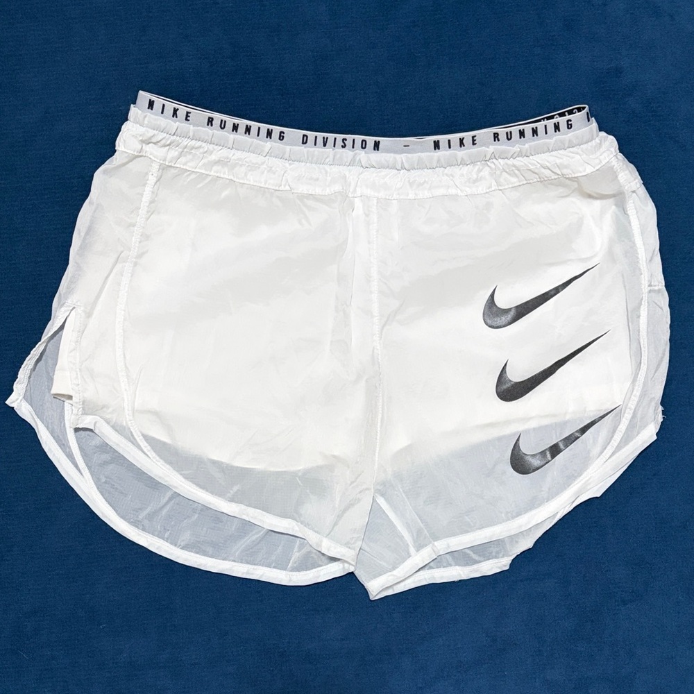 Nike Women's White Athletic Shorts